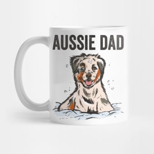 Australian Shepherd Dog Dad Mug